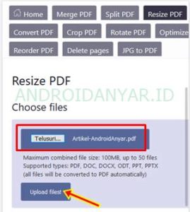 Cara Memperbesar Ukuran File PDF Di Android Tanpa Aplikasi