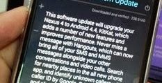 Cara Mengatasi Masalah Upgrade KitKat di Nexus 4