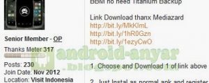 Download BBM Gingerbread Beta Terbaru Langsung Pakai