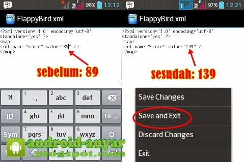Cheat Flappy Bird Android