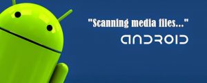 Mengatasi ‘Scanning media files’ di Android