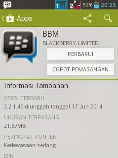 Free download official BBM for Android v.2.2.1.40.APK Full Install