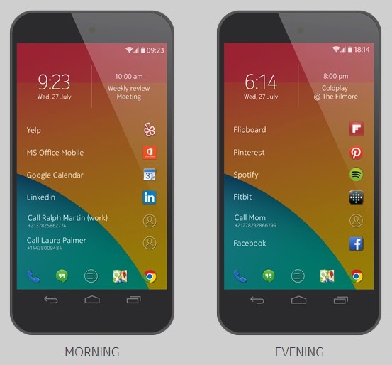 Free download official Nokia Z Launcher .APK for Android Full