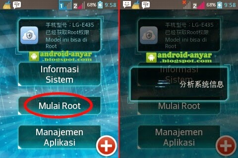 Cara root LG E435 Dual tanpa upgrade KDZ CIS