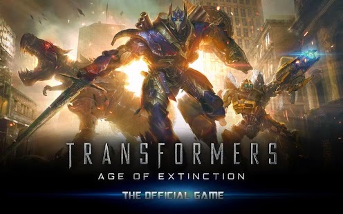 Free download official game Transformers Age of Extinction Android .APK Full + DATA New