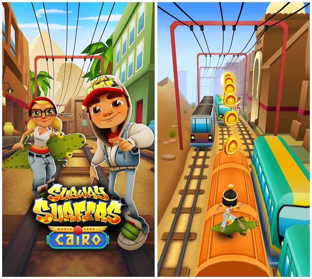 Free download official game Subway Surfers for Android .apk full + Data
