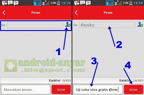 SMS Gratis Android Aktif Terus Pulsa 0 NOL