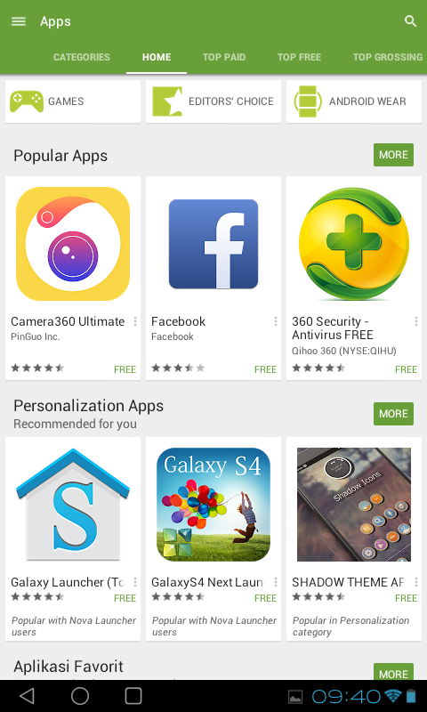 Unduh Aplikasi Google Play Store v.5.0.13 .APK