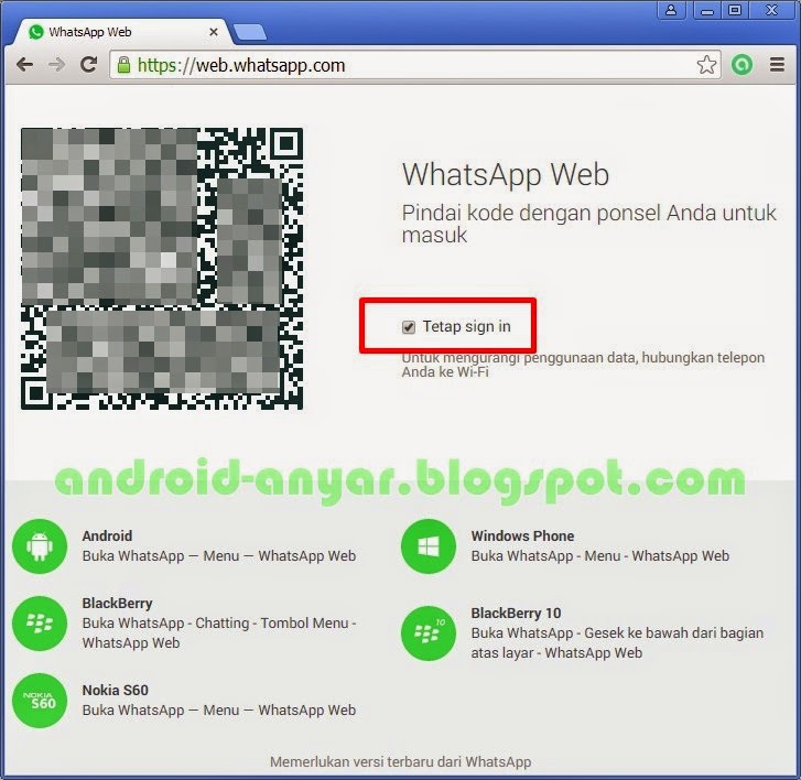 WhatsApp Web di Komputer, netbook, notebook, laptop