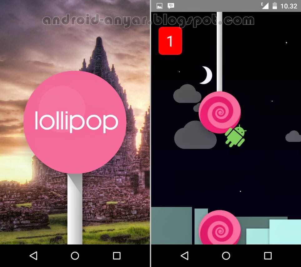 Easter Egg Lollipop Nexian Journey 1 Android One