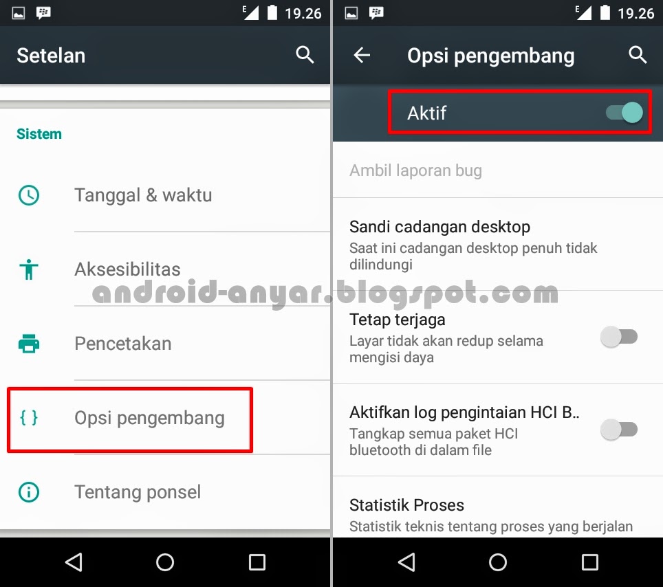 Cara Mudah Aktifkan Opsi Pengembang di Android One