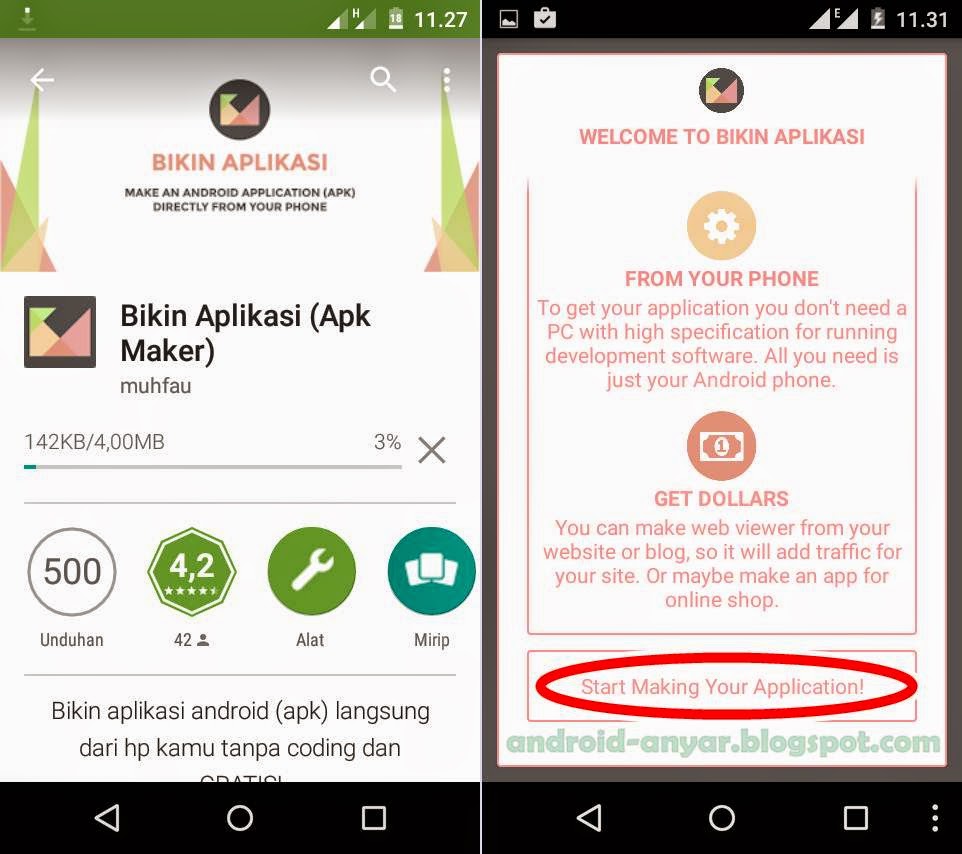 Download app BIKIN APLIKASI .apk versi terbaru gratis