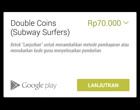 Double Coins (Subway Surfers) gratis