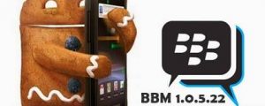 Download BBM Gingerbread 1.0.5.22 .APK for Android 2.3 Update 15 Juni 2015