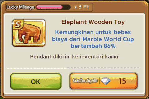 Trik Cara mendapat Pendant S Elephant Wooden Toy Gratis