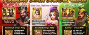 LINE Get Rich: 3 Legendary Chinese Characters Release