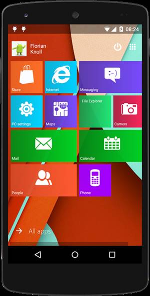 Free Download Launcher Android Tema Windows 10 Keren .APK Terbaru Gratis
