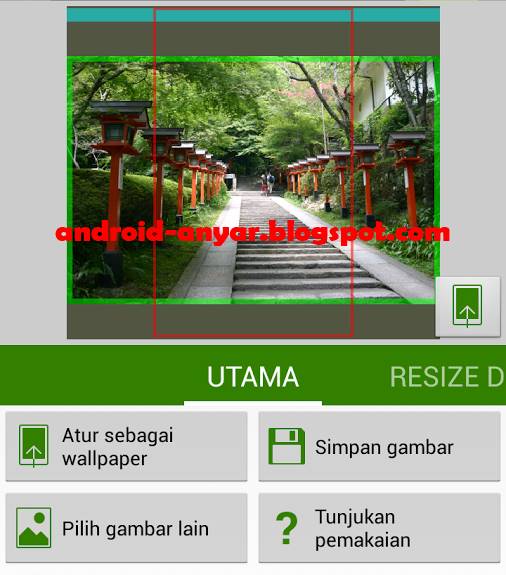 Trik Cara Ganti Wallpaper Android Full Screen Tanpa Crop