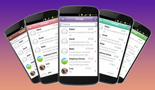 Cara Mengubah Tampilan SMS Android Mirip iPhone Keren & Bagus