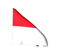 download dp bbm animasi bendera RI