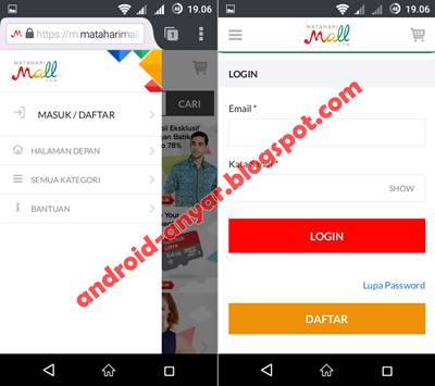 Download App MatahariMall.com for Android APK