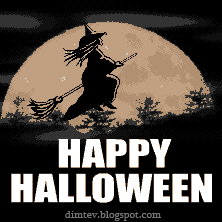 DP BBM Happy Halloween Animated GIF