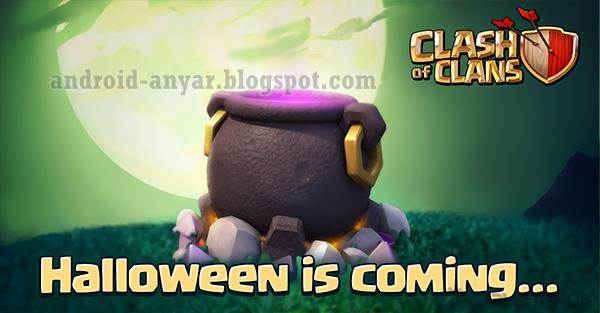 Cara Mendapatkan Halloween Cauldron Obstacle COC dan Apa Isinya Couldron Halloween Clash of Clans