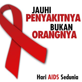 DP BBM Hari AIDS Sedunia 1 Desember 2019 Bergerak Animasi GIF Terbaru