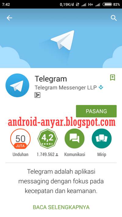 Download dan Install Aplikasi Telegram for Android APK Terbaru