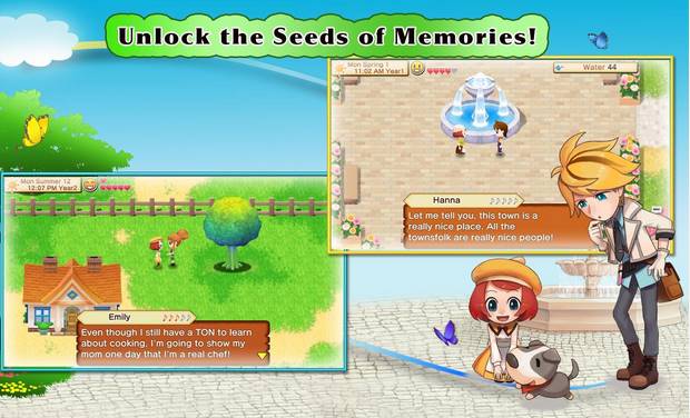Free Download Harvest Moon Seeds Of Memories APK Android Terbaru + Data Full Offline