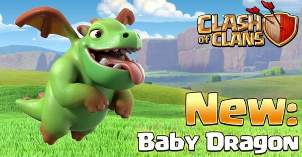 Free Download COC 8.332.6 .APK Update Clash of Clans Mei 2016 Baby Dragon Terbaru Gratis APK+DATA