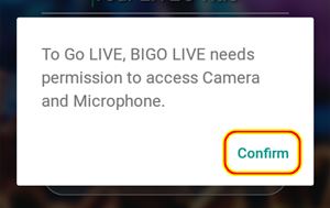 Cara menggunakan aplikasi Bigo Live Android untuk Live Broadcasting