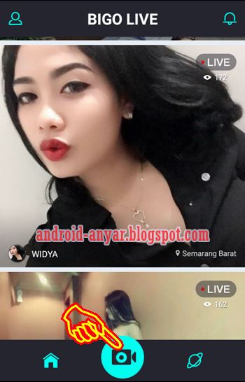 Video streaming Widya cewek cantik bibir seksi di BIGO LIVE Android