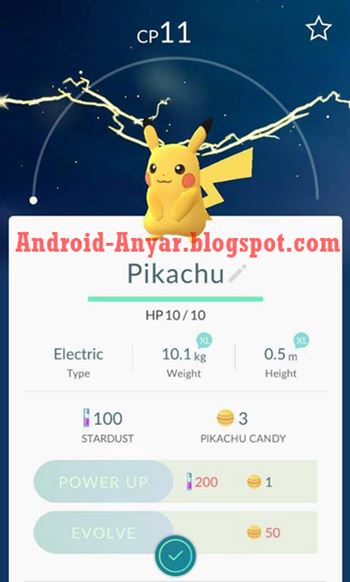 Pikachu Gratis di Pokemon GO apk mod Android