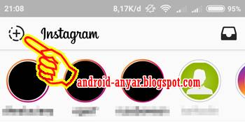 Cara buat Instagram Stories mirip Snapchat Android