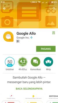 Cara Pasang dan Install Google Allo di Android Apa Saja