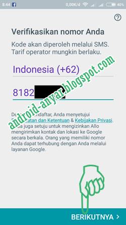 Daftar Google Allo Baru