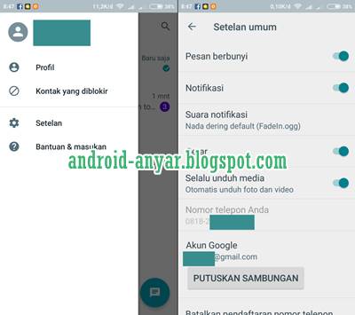 Pengaturan Google Allo