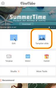 VivaVideo - aplikasi edit foto jadi video dengan android