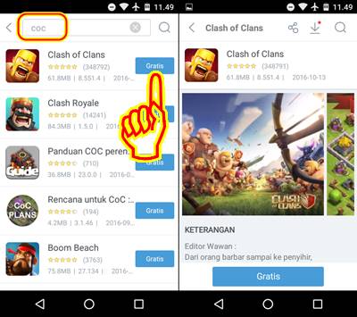Cara Update COC Tanpa Play Store