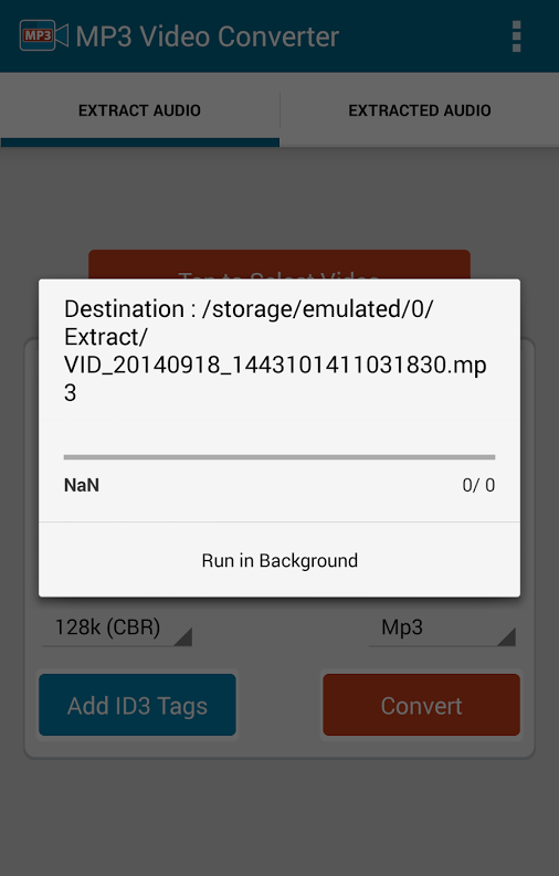 Edit video menjadi mp3 dengan Android offline
