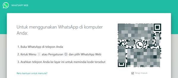 Cara Melihat Kode QR WhatsApp di Android Buat WA Komputer