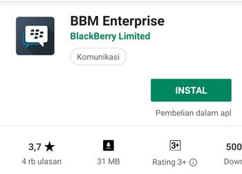Download Aplikasi BBM Enterprise APK Android Gratis Terbaru