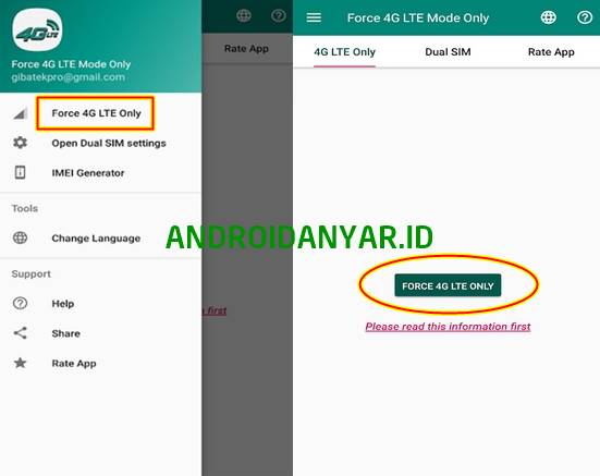 Aplikasi Download Jaringan 4G Android Tanpa Root
