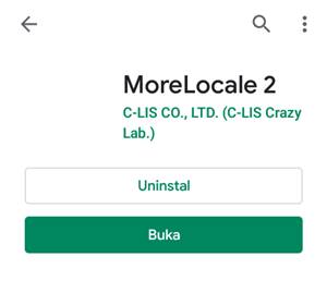 Cara Ubah Bahasa Indonesia di HP Android dengan MoreLocale 2 APK