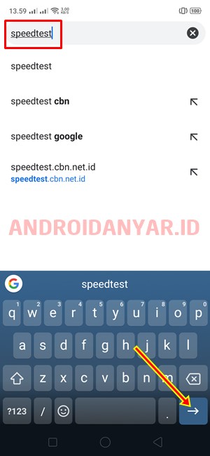 Cara Menggunakan Speedtest Google di HP Tanpa Aplikasi