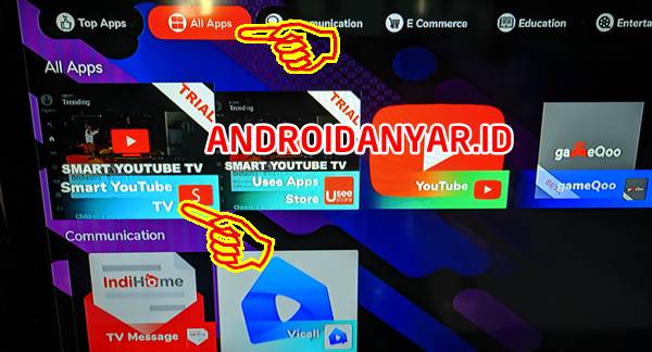 Cara Pasang App Smart YouTube TV Android STB No Rooting