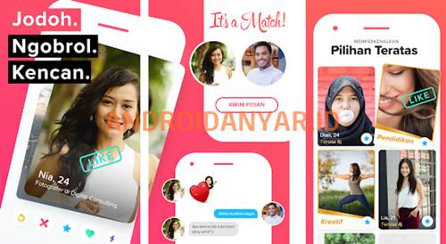 Download Tinder APK Aplikasi Cari Jodoh Indonesia Gratis Asli HP Android