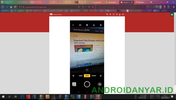 Berhasil Cara Menghubungkan Layar HP Android ke Laptop tanpa Kabel USB