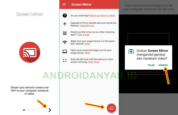 Cara Menggunakan Aplikasi Screen Mirror di HP Android tanpa Root